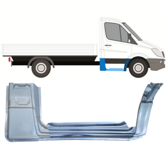 Opravný plech sada pre Mercedes Sprinter 2006-2018 / Pravá / 15083