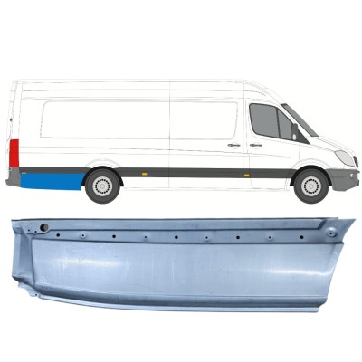 Lem zadného blatníka pre Mercedes Sprinter 2006-2018 / Pravá 6269