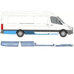 Opravný plech sada pre Mercedes Sprinter 2006-2018 / Pravá / 12428