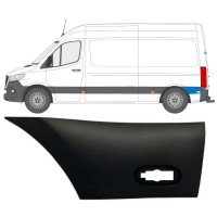 Bočná lišta zadného blatníka pre Mercedes Sprinter 2018- / Ľavý 12937