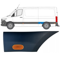 Bočná lišta zadného blatníka so svetlom pre Mercedes Sprinter 2018- / Ľavý / Sada 16653