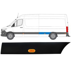Bočná lišta zadného blatníka so svetlom pre Mercedes Sprinter 2018- / Ľavý / Sada 12965
