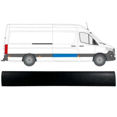 Bočná lišta posuvných dverí pre Mercedes Sprinter 2018- / Pravá 12932
