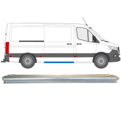 Opravný plech prahu posuvných dverí pre Mercedes Sprinter 2018- / Pravá 14554
