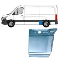 Lem zadného blatníka pre Mercedes Sprinter 2018- / Ľavý 17277