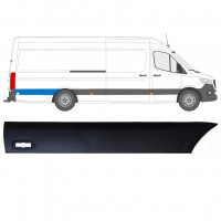 Bočná lišta zadného blatníka pre Mercedes Sprinter 2018- / Pravá 12942