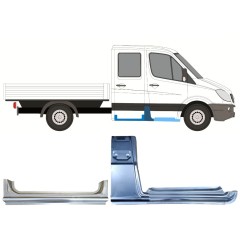 Opravný plech sada pre Mercedes Sprinter 2006-2018 / Pravá / 15087