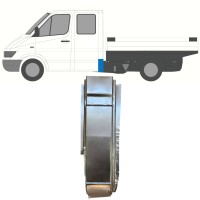 Opravný plech zadného rohu pre Mercedes Sprinter 1995-2006 / Ľavý 16399