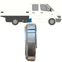 Opravný plech zadného rohu pre Mercedes Sprinter 1995-2006 / Pravá 16398