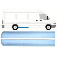 Opravný plech zadného blatníka predná časť pre Mercedes Sprinter 1995-2006 / Ľavá+Pravá / Sada 9864