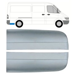 Opravný plech zadného blatníka zadná časť pre Mercedes Sprinter 1995-2006 / Ľavá+Pravá / Sada 9862