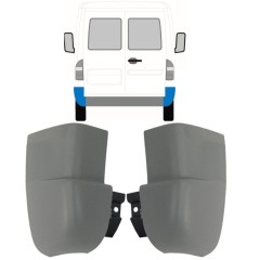 Zadný roh nárazníka pre Mercedes Sprinter 1995-2006 / Ľavá+Pravá / Sada 9717