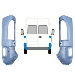 Opravný plech zadného rohu pre Mercedes Sprinter 1995-2006 / Ľavá+Pravá / Sada 10486