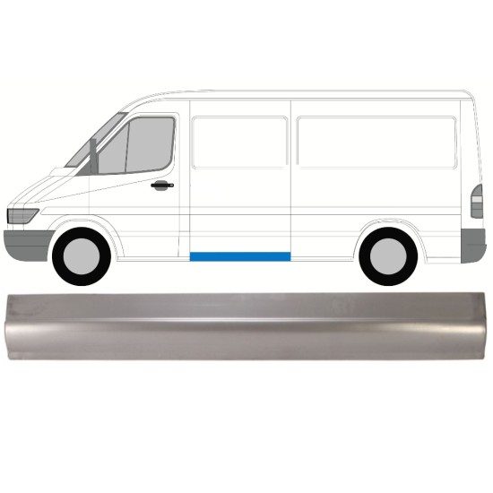 Opravný plech boku pre Mercedes Sprinter 1995-2006 / Ľavý 16002