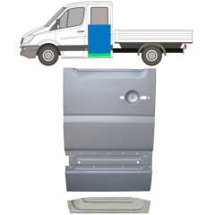Opravný plech zadných dverí vnútorný + vonkajší pre Mercedes Sprinter 2006-2018 / Ľavý / Sada 11715