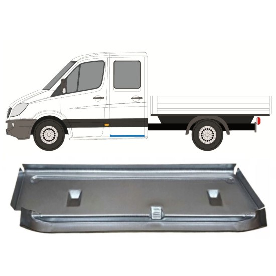 Nástupný práh oprava pre Mercedes Sprinter 2006-2018 / Ľavý 15365