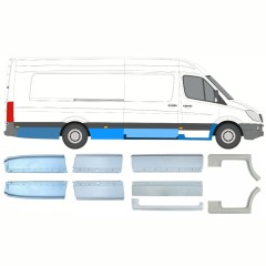 Opravný plech sada pre Mercedes Sprinter 2006-2018 / Ľavá+Pravá / 11570