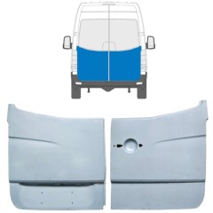 Opravný plech zadných dverí pre Volkswagen Crafter 2005-2017 / Ľavá+Pravá / Sada 14129