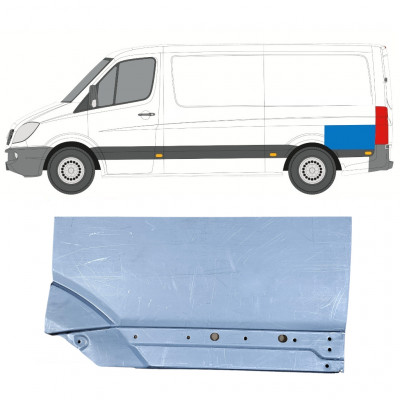 Lem zadného blatníka pre Mercedes Sprinter 2006- / Ľavý 11274