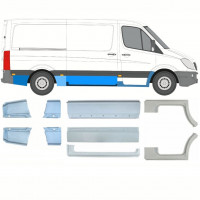 Opravný plech sada pre Mercedes Sprinter 2006- / MWB /  11569