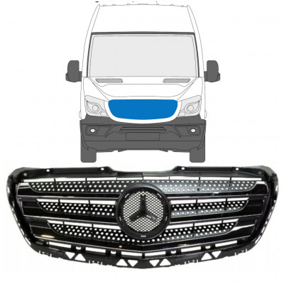 Mriežka pre Mercedes Sprinter 2013-2018 8419