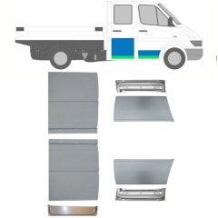 Opravný plech dverí pre Mercedes Sprinter 1995-2006 / Sada 10473