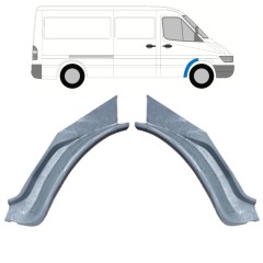 Vnútorný opravný plech predného blatníka pre Mercedes Sprinter 1995-2006 / Ľavá+Pravá / Sada 11899