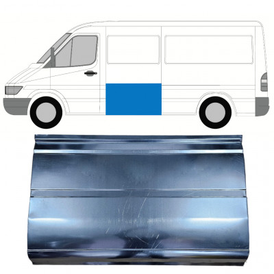 Opravný plech bočnej steny pre Mercedes Sprinter / VW LT 1995-2006  / Ľavý 11886