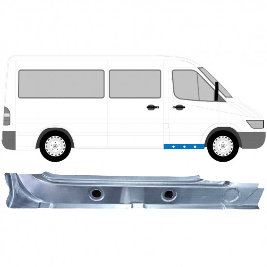 Vnútorný predný opravný plech pre Mercedes Sprinter 1995-2006 / Pravá 6754