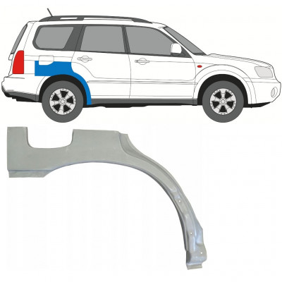 Lem zadného blatníka pre Subaru Forester Sg 2002-2008 / Pravá 5280