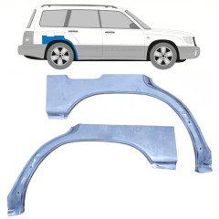 Lem zadného blatníka pre Subaru Forester SF 1997-2002 / Ľavá+Pravá / Sada 10111