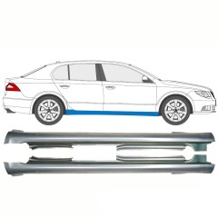 Kompletný prah pre Skoda Superb 2008-2015 / Ľavá+Pravá / Sada 10759