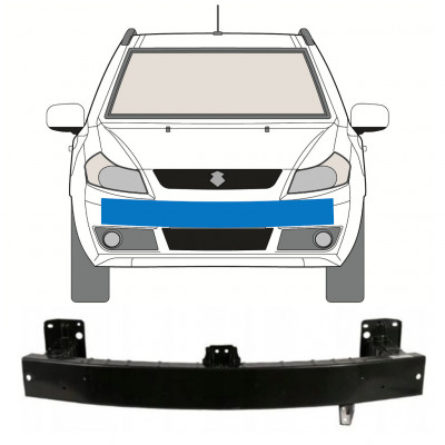 Výstuha predného nárazníka / Nosník pre Fiat Sedici Suzuki Sx4 2006-2013 8837