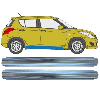 Opravný plech prahu pre Suzuki Swift 2010-2017 / Ľavá+Pravá / Sada 16369