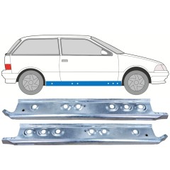 Opravný plech prahu vnútorný pre Suzuki Swift 1988-2004 / Ľavý / Pravá / Sada 12824