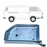 Opravný plech predného schodu pre VW Transporter T3 1979-1992 / Pravá 8160