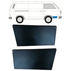 Opravný plech predných dverí pre Volkswagen Transporter T3 1979-1992 / Ľavá+Pravá / Sada 11091