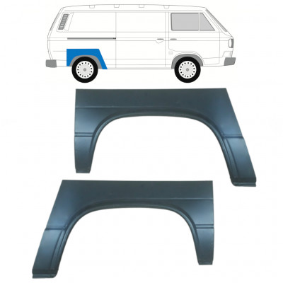 Lem zadného blatníka pre VW Transporter T3 1979-1992 / Ľavá+Pravá / Sada 9779