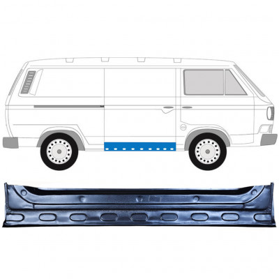 Opravný plech posuvných dverí vnútorný pre VW Transporter T3 1979-1992 / Pravá 11635