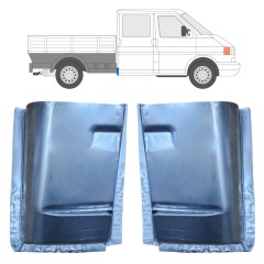 Opravný plech zadného rohu pre Volkswagen Transporter T4 1990-2003 / Ľavá+Pravá / Sada 11778
