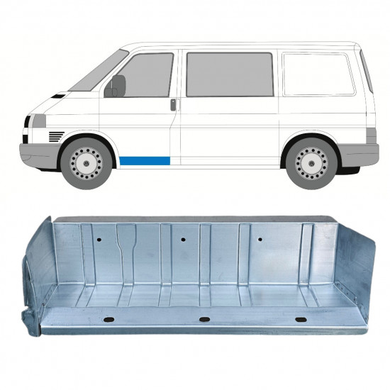 Opravný plech predného schodu pre VW Transporter T4 1990-2003 / Ľavý 8171