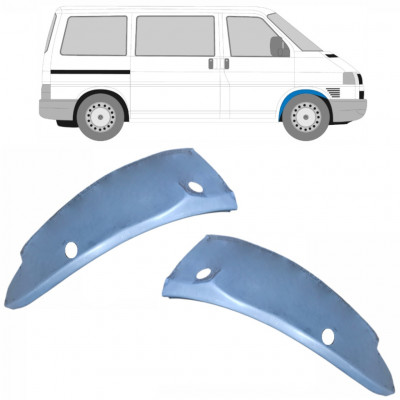 Vnútorný opravný plech predného blatníka pre VW Transporter T4 1990-2003 / Ľavá+Pravá / Sada 9406