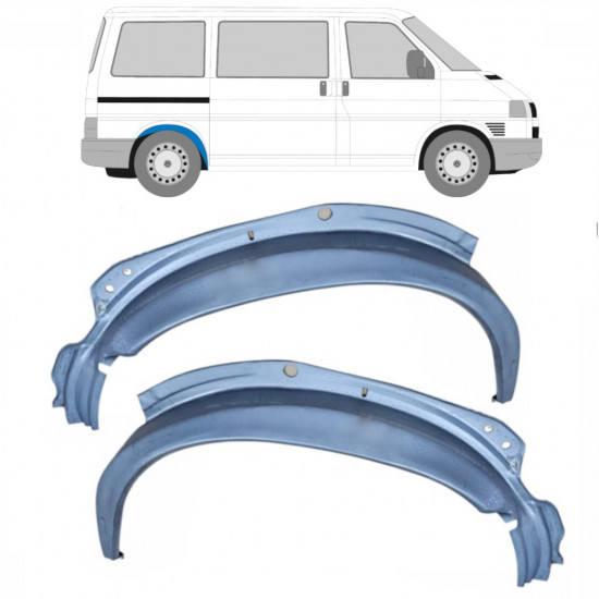 Vnútorná oprava zadného blatníka pre VW Transporter T4 1990-2003 / Ľavá+Pravá / Sada 10621