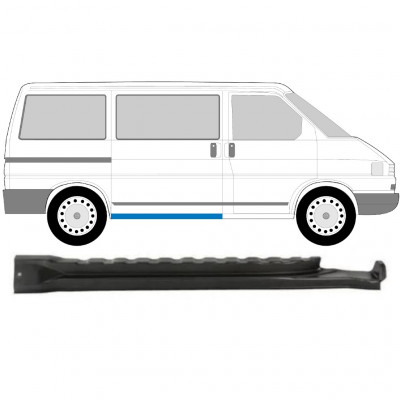 Opravný plech vnútorného prahu posuvných dverí pre VW Transporter T4 1990-2003 / Pravá 9094