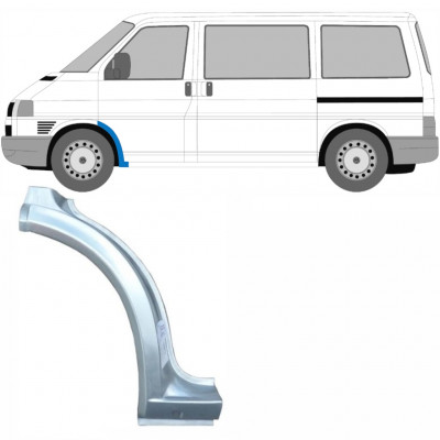 Opravný plech predného podbehu pre VW Transporter T4 1990-2003 / Ľavý 5368