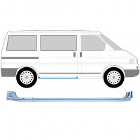 Opravný plech prahu posuvných dverí pre VW Transporter T4 1990-2003 / Pravá 5362