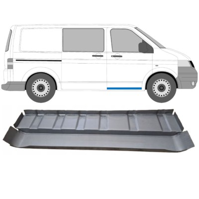 Nástupný práh oprava pre Volkswagen Transporter T5 2003-2015 / Pravá 16838