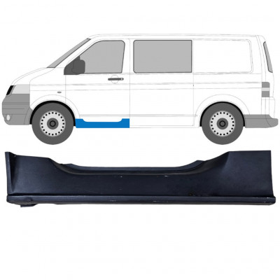 Opravný plech predného prahu pre Volkswagen Transporter T5 2003-2015 / Ľavý 12517