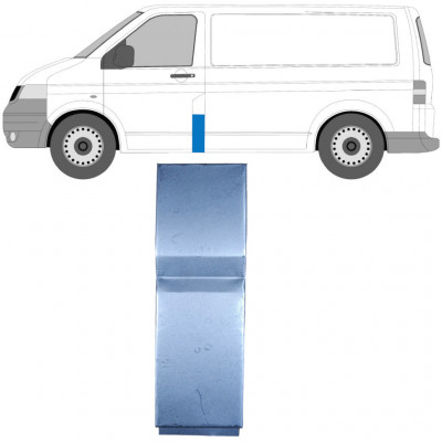 Opravný diel B-stĺpika pre VW Transporter T5 2003-2015 / Ľavý 12619