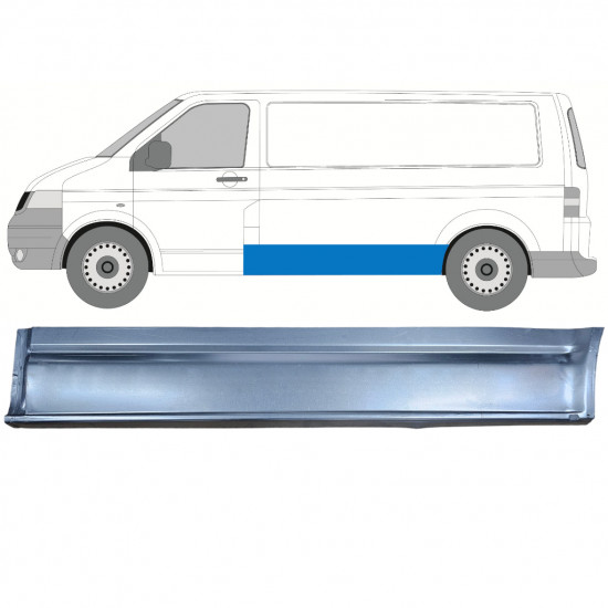 Opravný plech bočnej steny pre Volkswagen Transporter T5 2003-2015  / Ľavý 11903